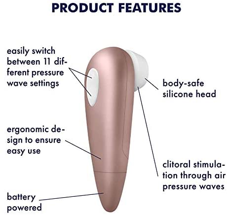 Satisfyer Number One - Air-Pulse Clitoris Stimulator