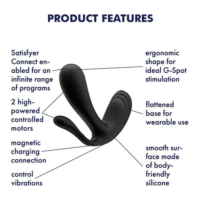 Satisfyer Top Secret + Wearable Vibrator