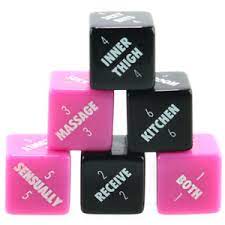 Sexy 6 Foreplay Edition Dice Game