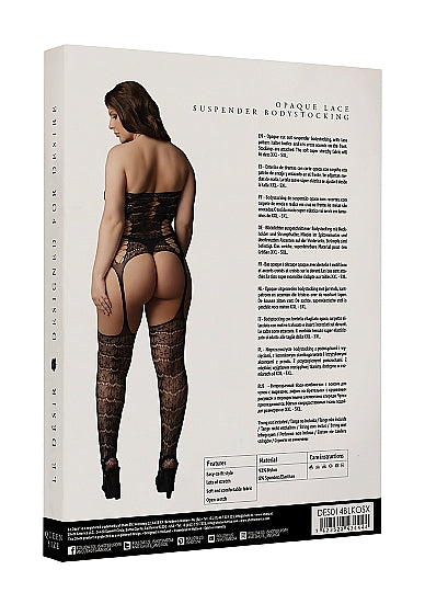 Le Désir Lace Suspender Body Stocking