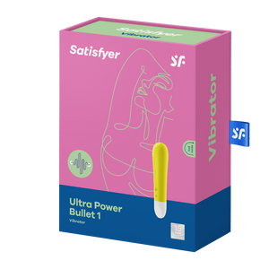 Satisfyer Ultra Power Bullet 1 Mini Vibrator - Yellow - Box