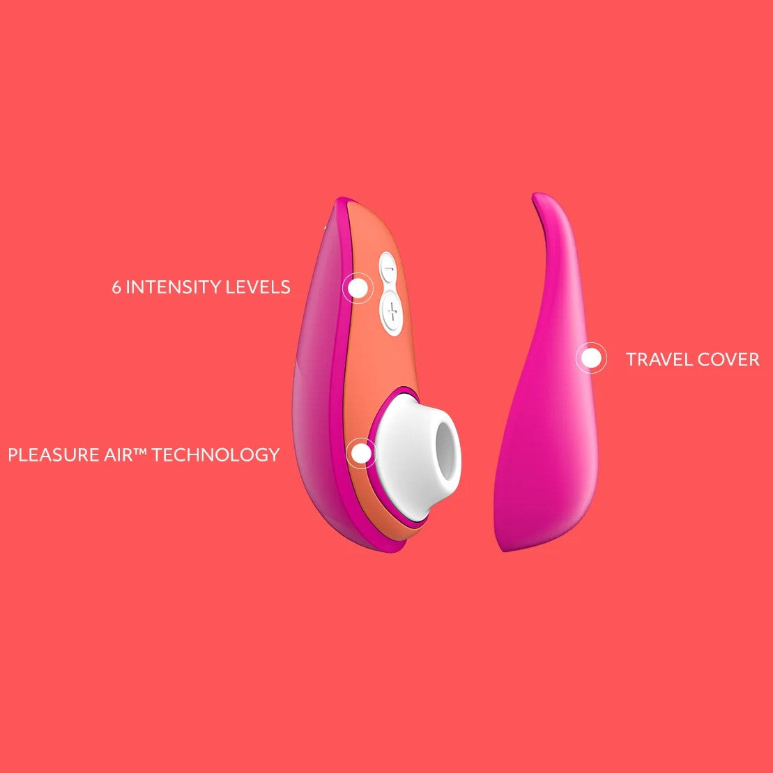 Womanizer Liberty Air Pulse Clitoral Vibrator by Lily Allen