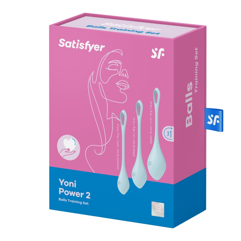 Satisfyer Yoni 2 Power Balls 3pc Set