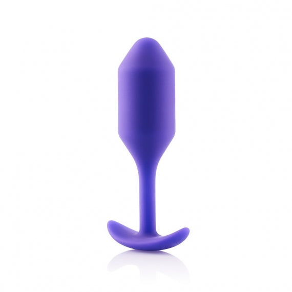 B-Vibe Snug Plug 2 Anal Plug-purple