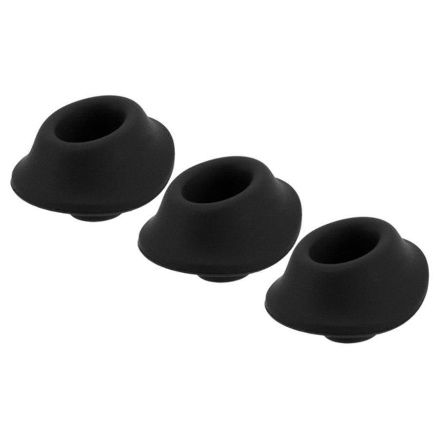 Womanizer Black Silicone Replacement Head Pack