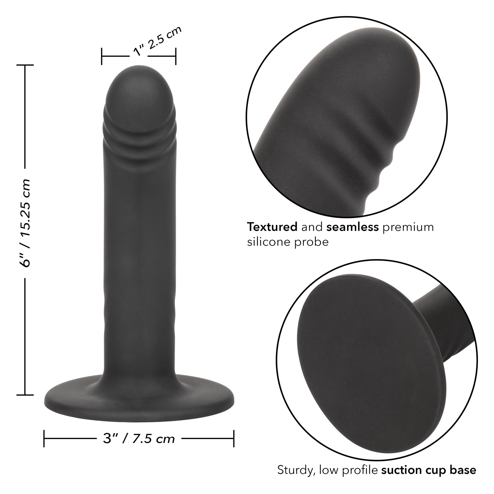 CalExotics Boundless Ridged Dildo