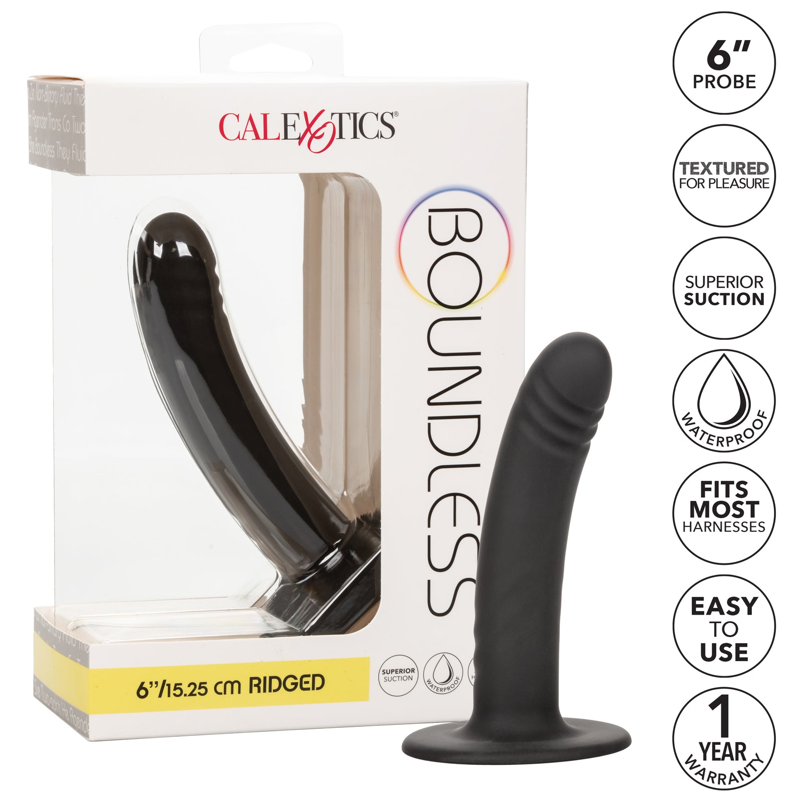 CalExotics Boundless Ridged Dildo