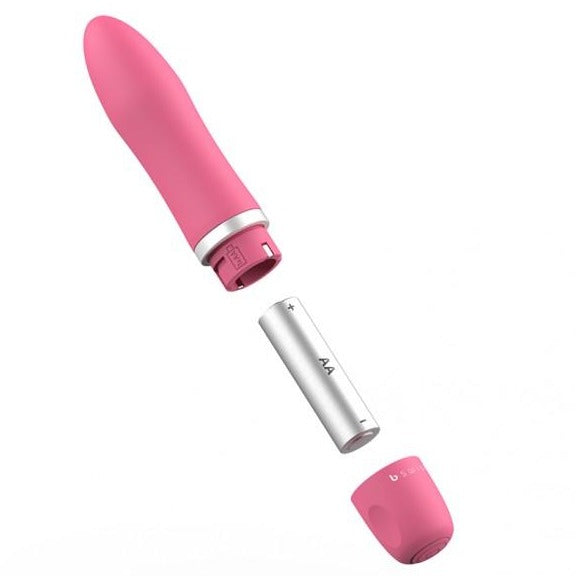 B-Swish Bcute Classic Intimate Vibrating Massager Pink with AA Battery 
