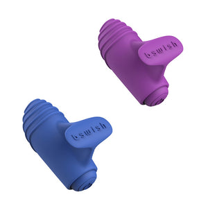 B-Swish Bteased Basic Mini Vibrator- Denim & Orchid