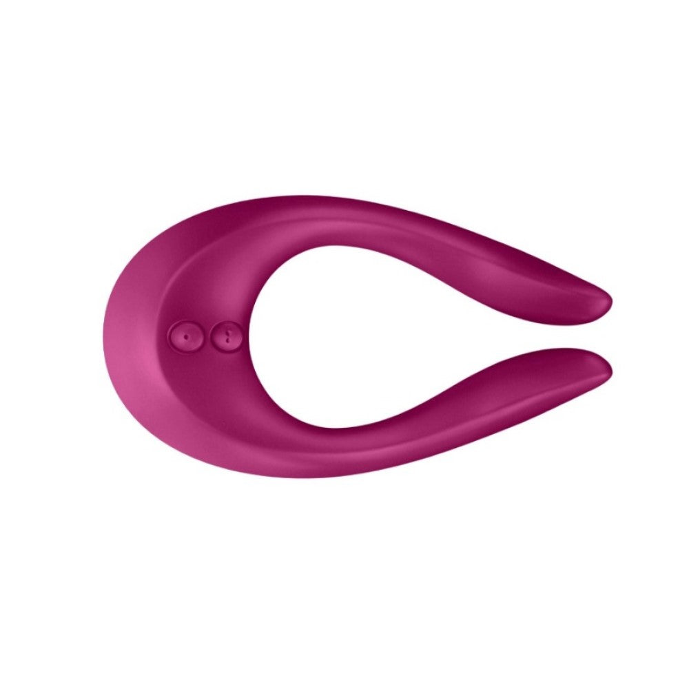 Satisfyer Endless Joy - Couples Vibrator - DarkMagenta