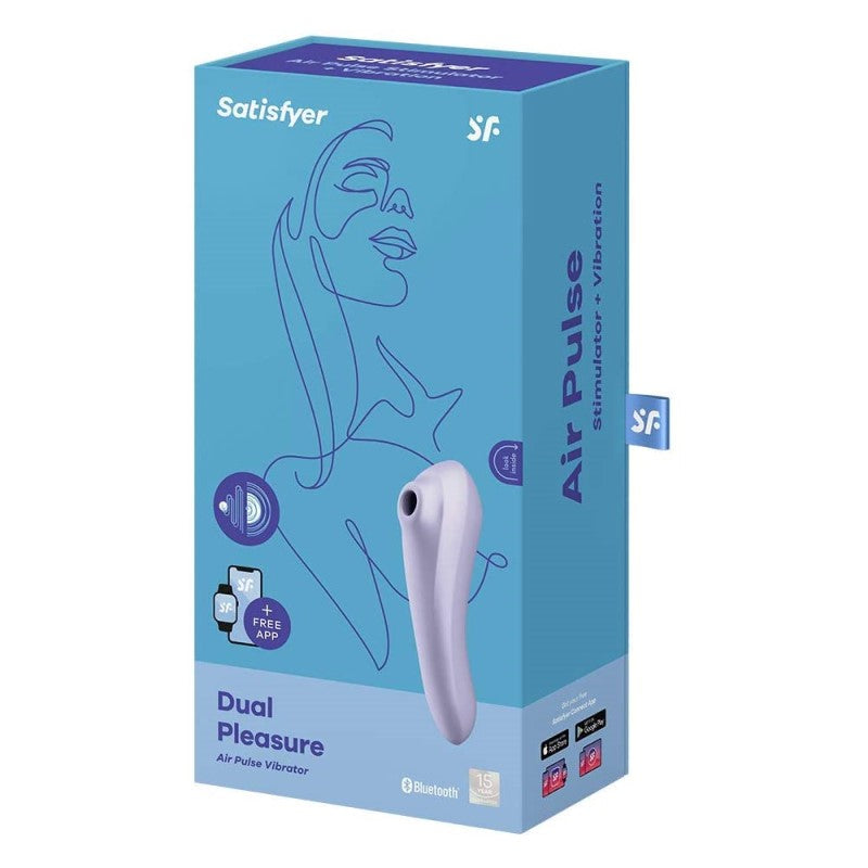 Satisfyer Dual Pleasure Air Pulse Clitoral Vibrator box