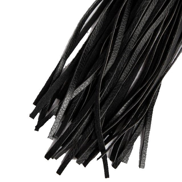 Easy Toys Fetish Collection Leather Bondage Flogger close up view