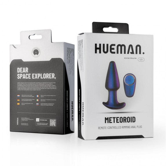 Hueman Meteoroid Rimming Anal Plug Vibrator