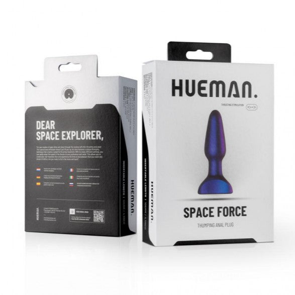 Hueman Space Force Vibrating Anal Plug