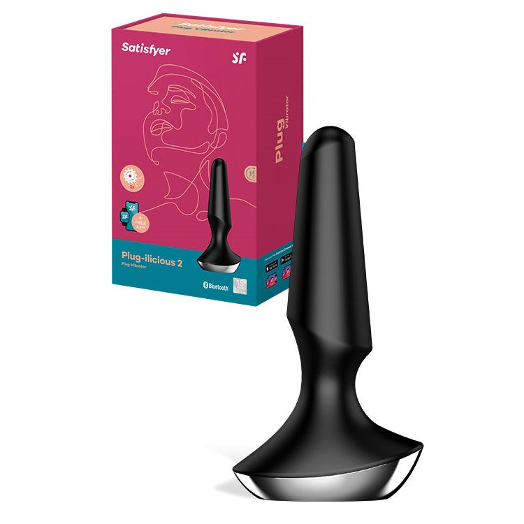 Satisfyer Plug-ilicious 2 Vibrating Anal Plug with box