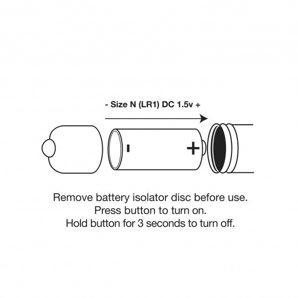 Rocks Off Single Speed Mini Bullet Vibrator