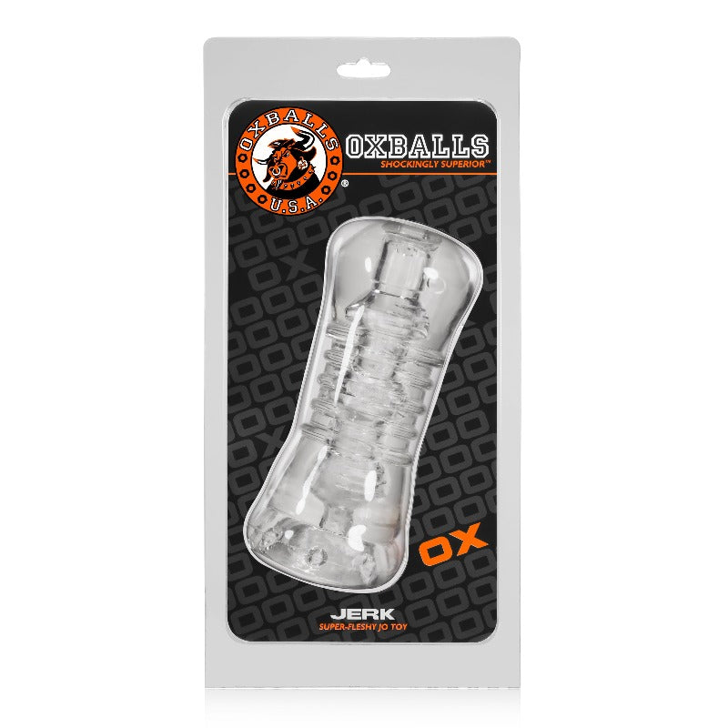 Ox Balls Jerk Clear Fleshlight Masturbator