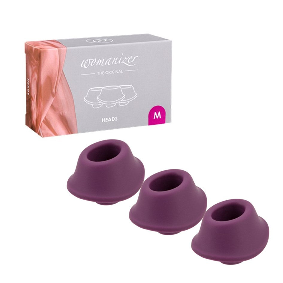 Womanizer Purple Silicone Replacement Head Pack