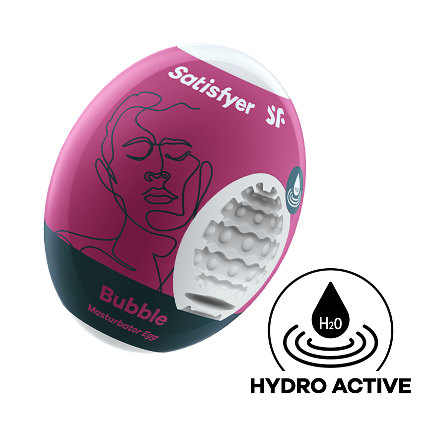 Satisfyer Male Masturbator Egg - Bubble