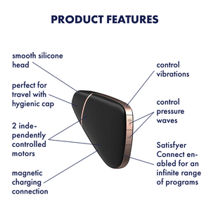 Satisfyer Love Triangle Couples Vibrator features
