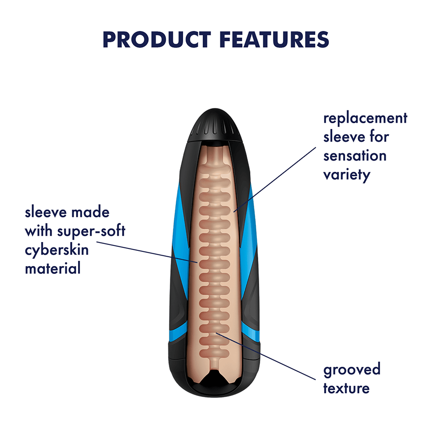  Satisfyer Men Sleeve product features