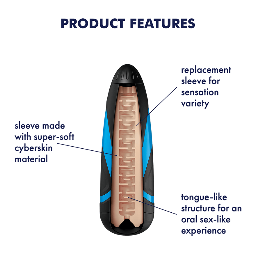 Satisfyer Men Sleeve - Lusty Tongues