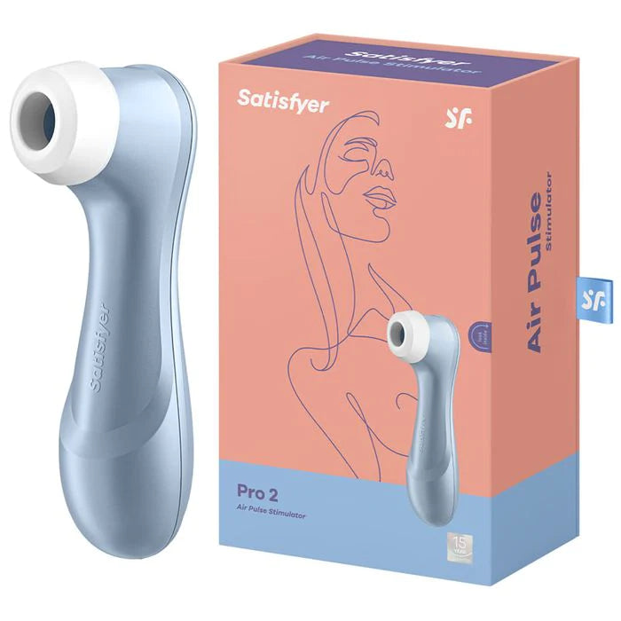 Satisfyer Pro 2 Air Pulse Massager blue