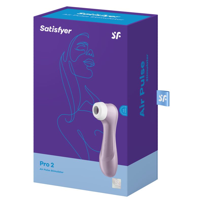 satisfyer pro 2 vibrator box violet