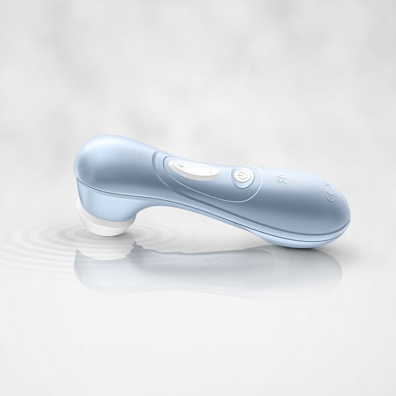 satisfyer pro 2 waterproof blue vibrator