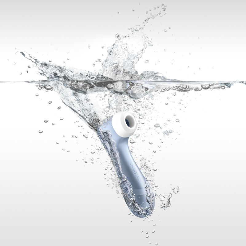 satisfyer pro 2 waterproof vibrator blue