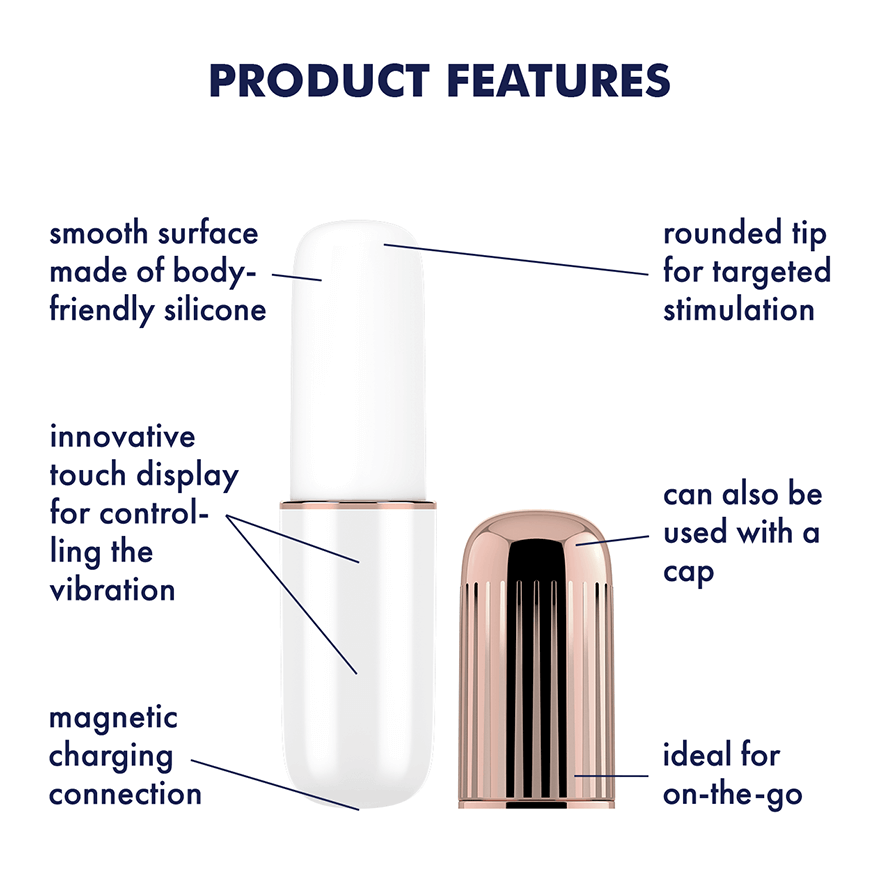 Satisfyer Secret Affair Mini Vibrator Features