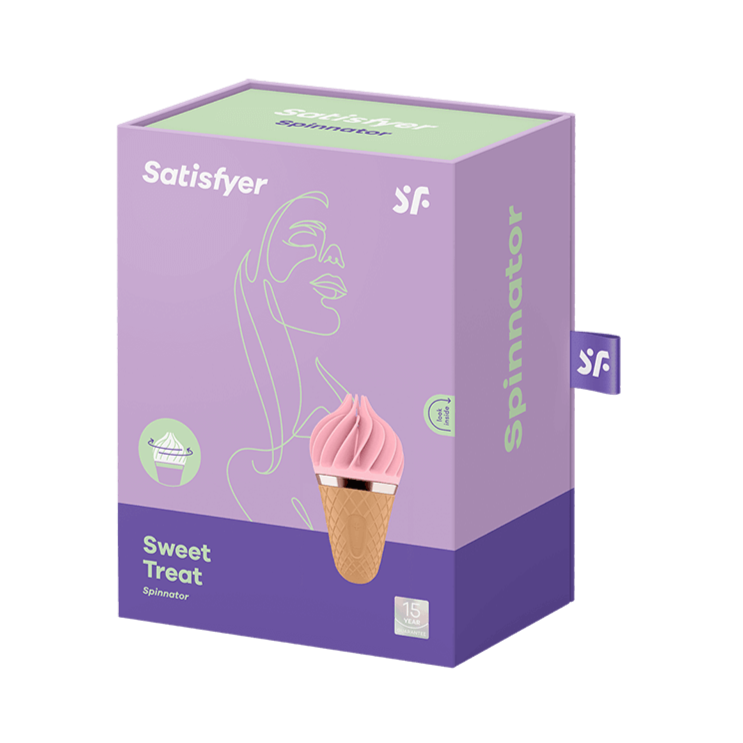 Satisfyer Sweet Treat Mini Vibrator Pink Box