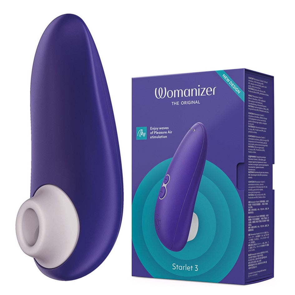 Womanizer Starlet 3 Air Pulse Clitoral Vibrator - Indigo