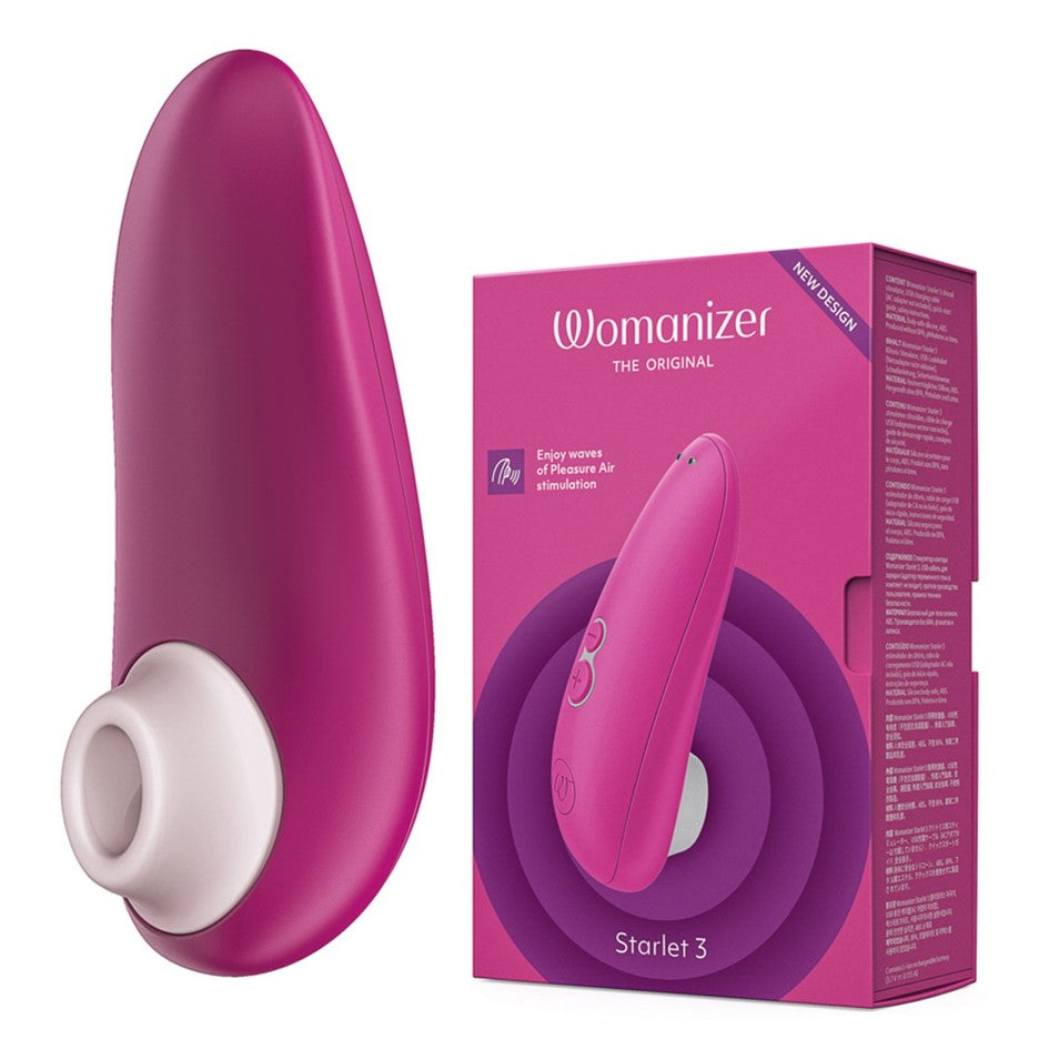 Womanizer Starlet 3 Air Pulse Clitoral Vibrator - Pink