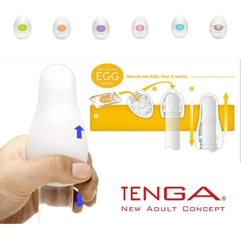 Tenga Masturbation Egg: Wonder Tube